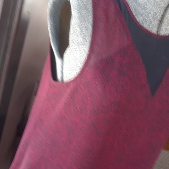 Size xsmall floral mesh mini black burgundy 👗🥻dress NWOT - Picture 5 of 16